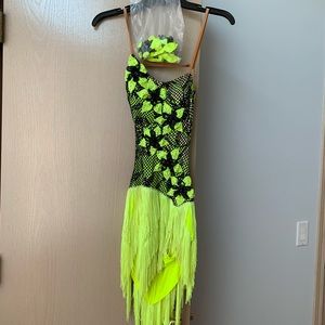 Swarovski Crystal Latin Dance Dress